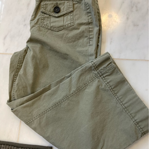 Banana republic cropped flared pants size 4 - Picture 1 of 5